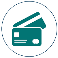 debit card technology icon